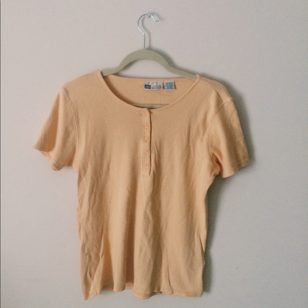Vintage Yellow Top
